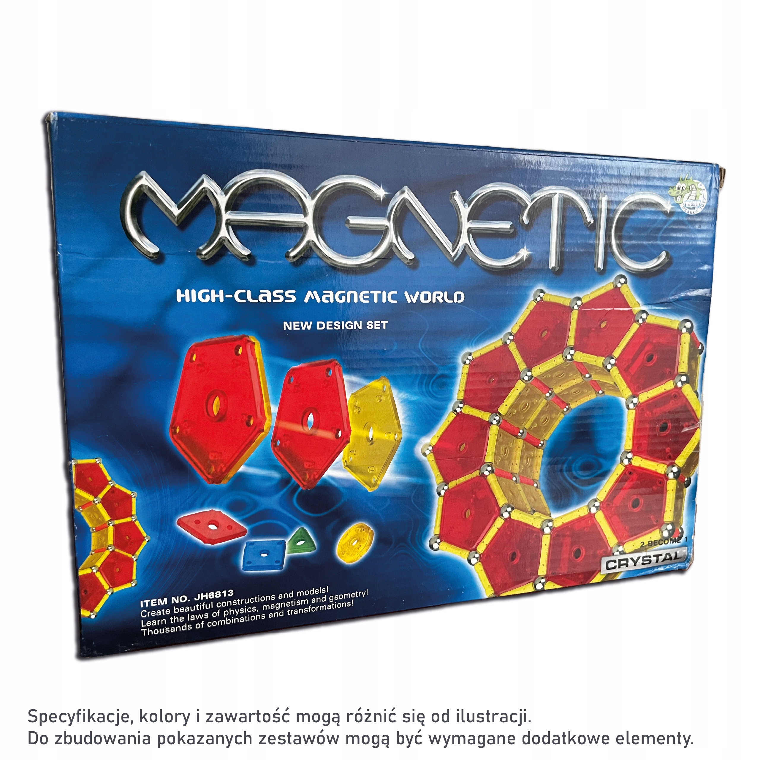 

Klocki magnetyczne Magnetic 84 elementy 6813A