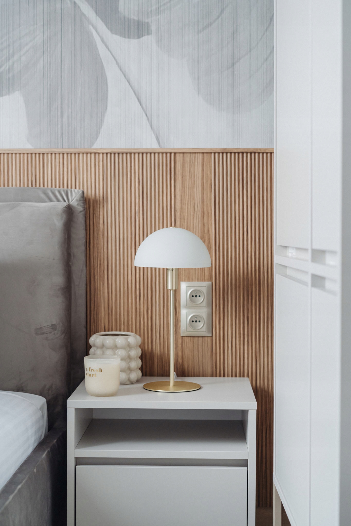 Panel panele ścienne RYFLA struktura fali, kolor CPL ORZECH WŁOSKI Długość 275 cm