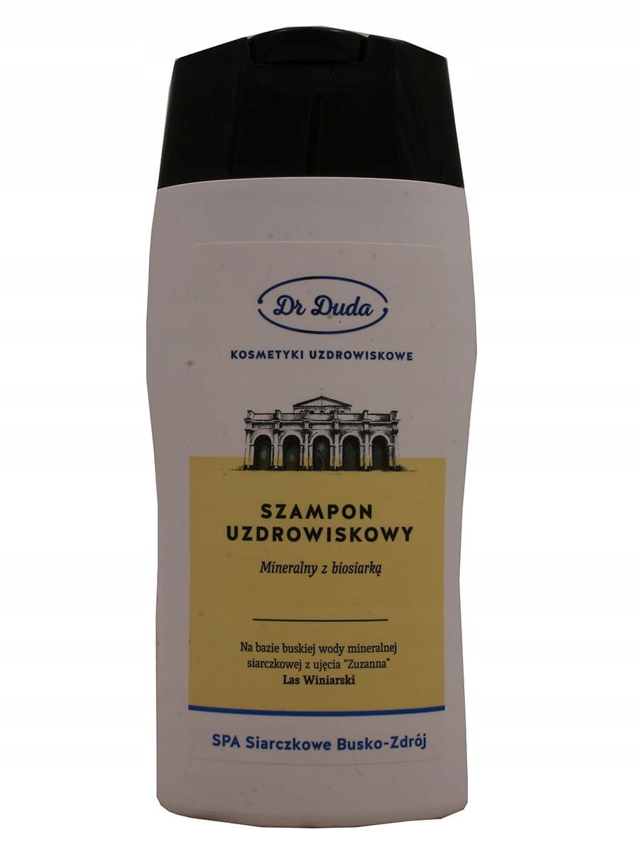 

Szampon uzdrowiskowy mineralny z biosiarką Dr Duda