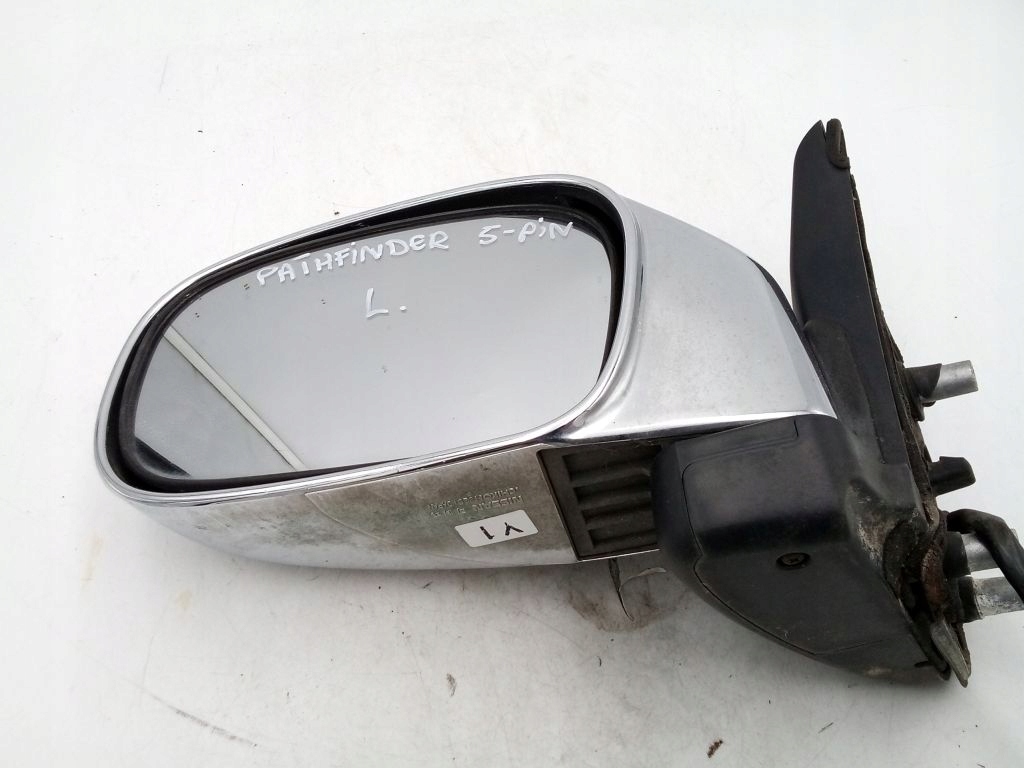 Nissan Pathfinder R50 mirror left electrics 5 PIN chrom chromowane
