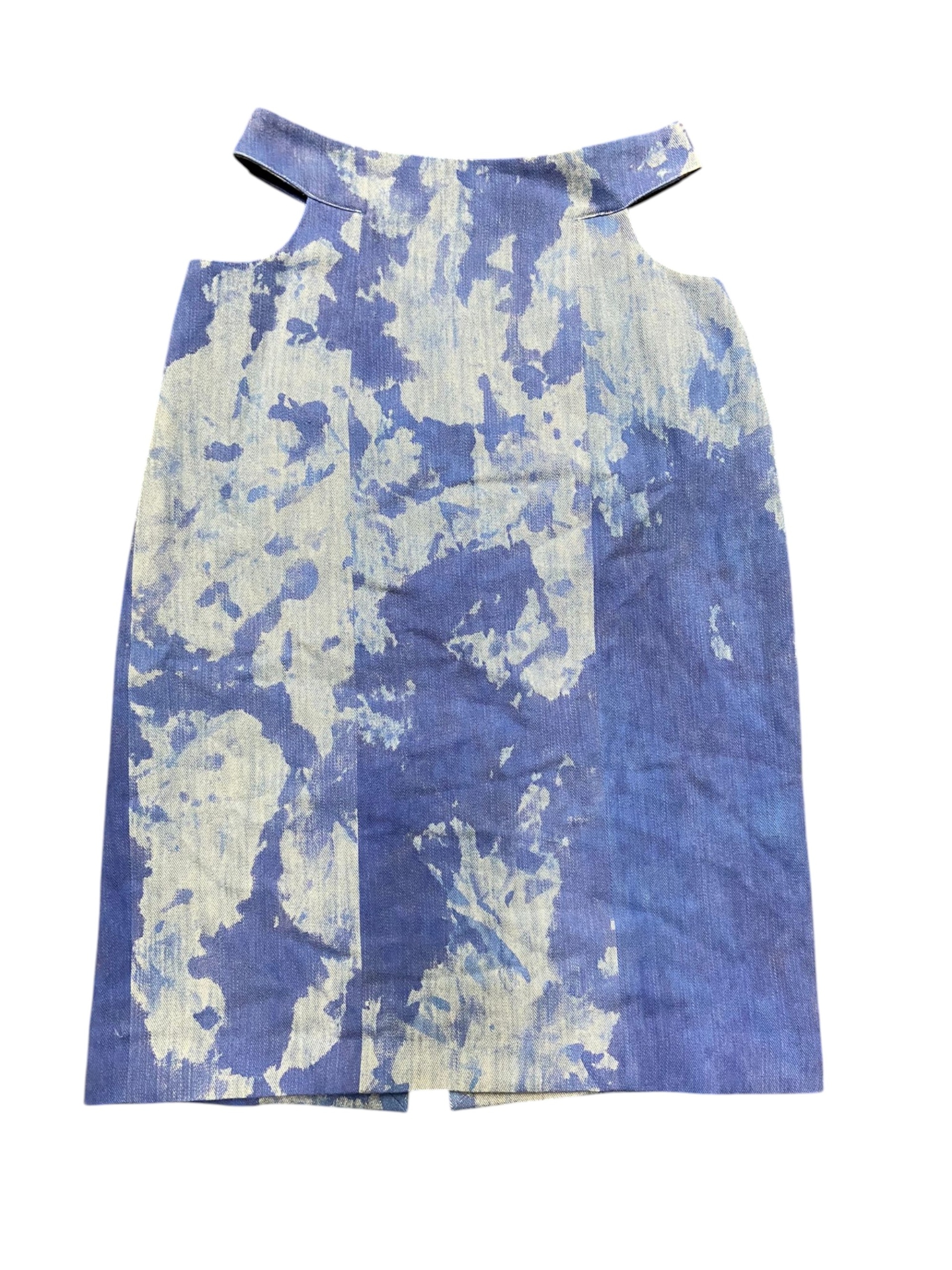 Elleme Paris Pencil Cutout Denim Blue R42