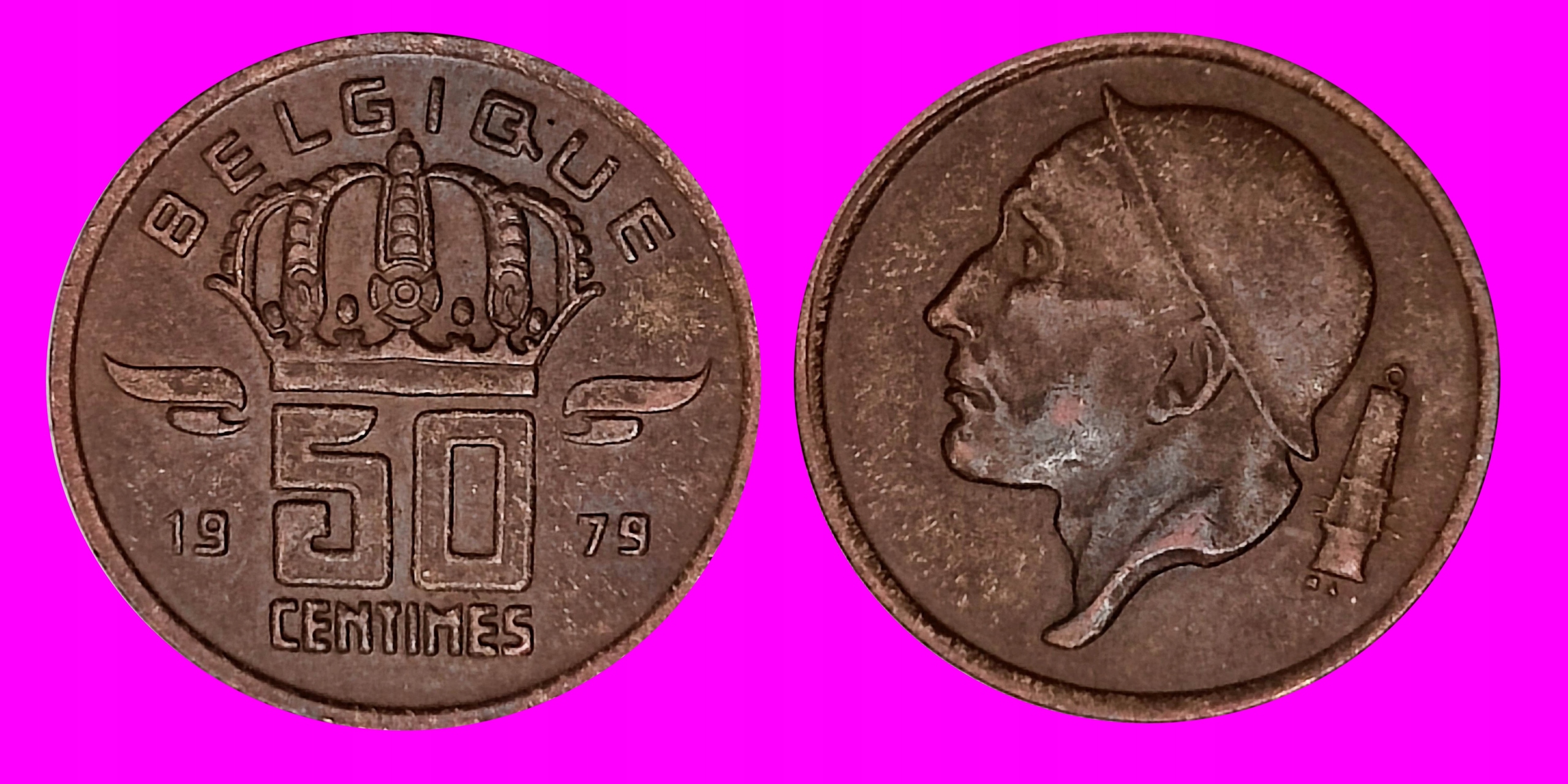 Belgia 50 centymów 1979 / 400