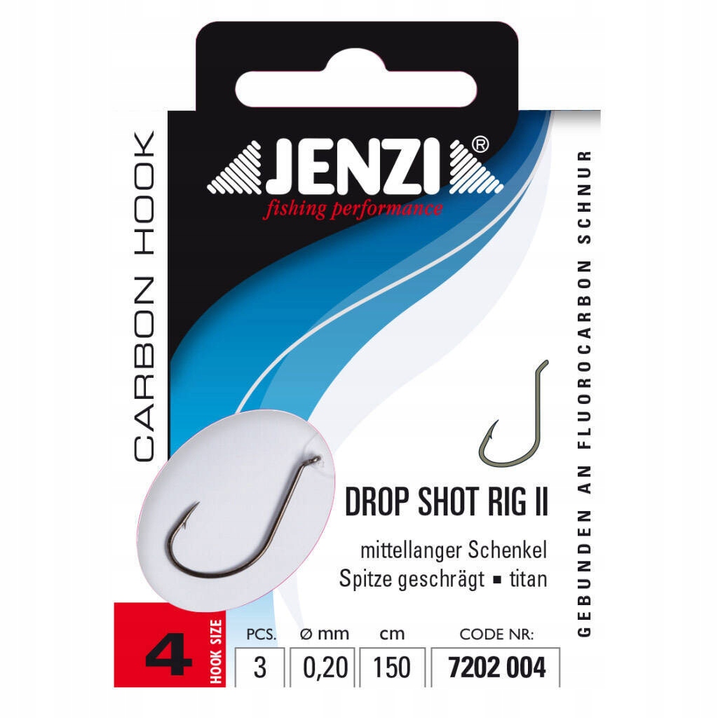 Gotowe Przypony Jenzi Dropshot Wide Gap 4