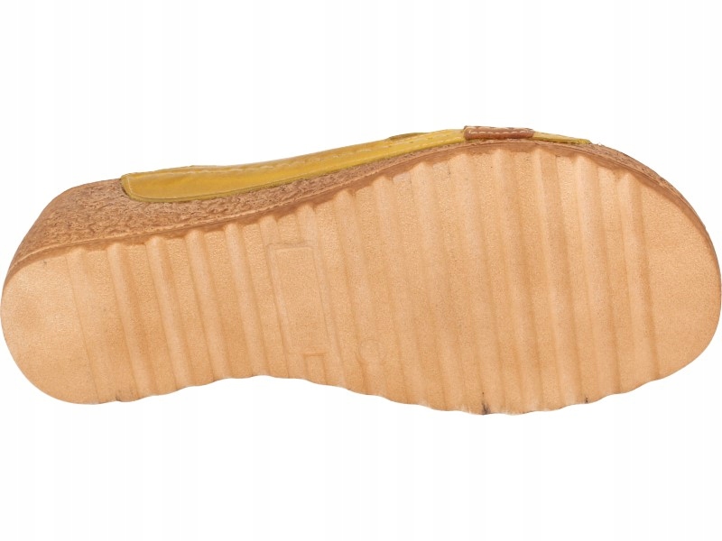 JBUT - BUTBAL KLAPKI KLAPECZKI SKÓRA r.37 577 Kolor żółty