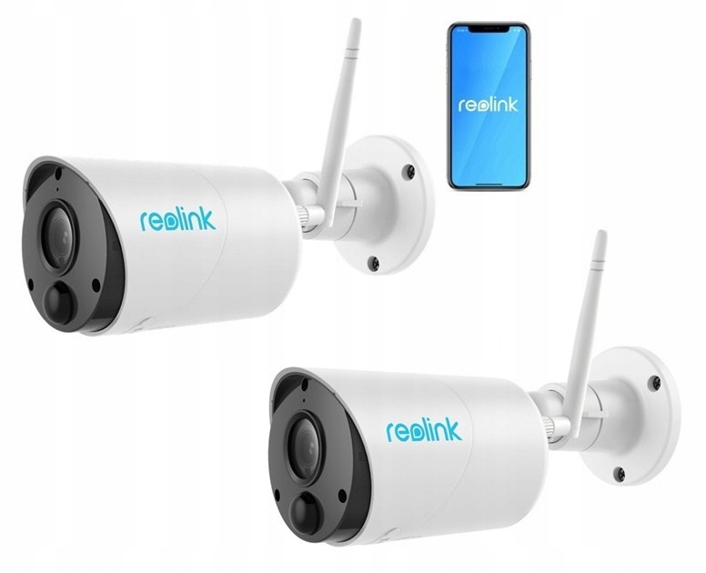 Sada 2x kamera Reolink Argus B320 3MP batéria 2K