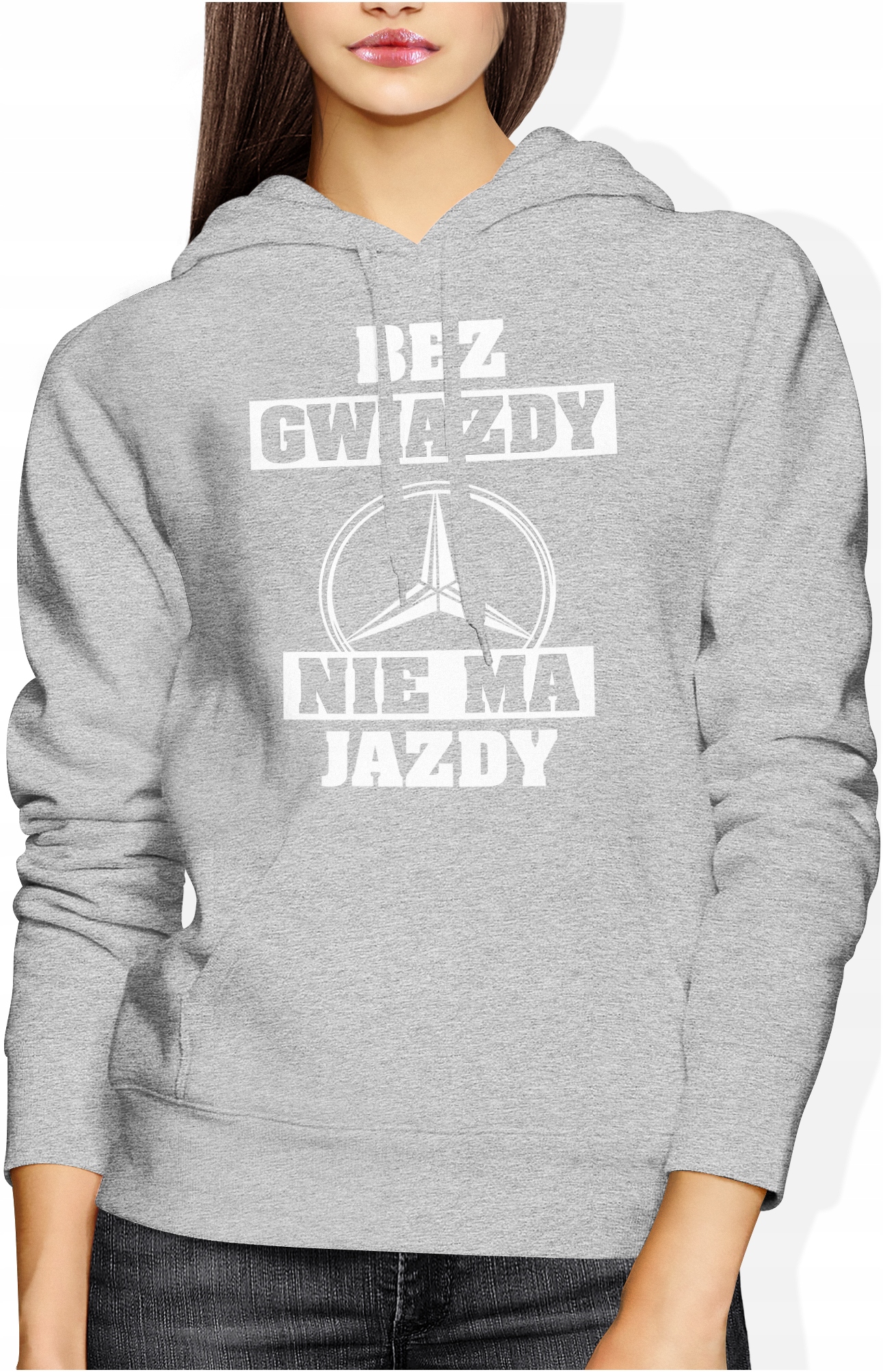 

Bluza Damska Mercedes Amg Z Nadrukiem Śmieszna R M