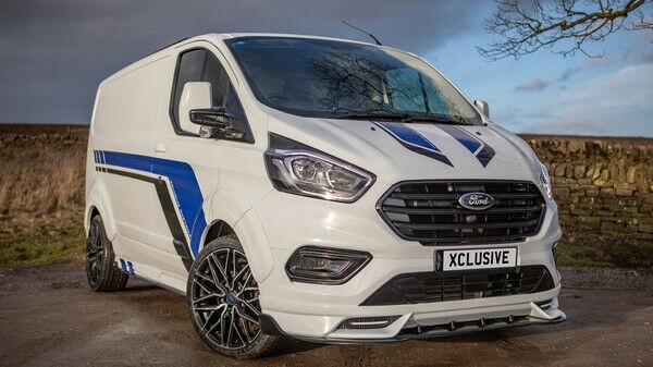 TRANSIT CUSTOM DOKŁADKA PRZEDNIA SPLITTER PLASTIK Producent części Inny