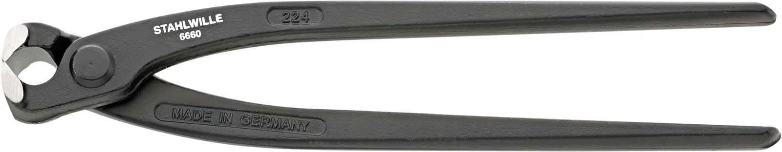 Stavební kleště L=224 mm; oxid.leštěné/oxid. Stahlwille