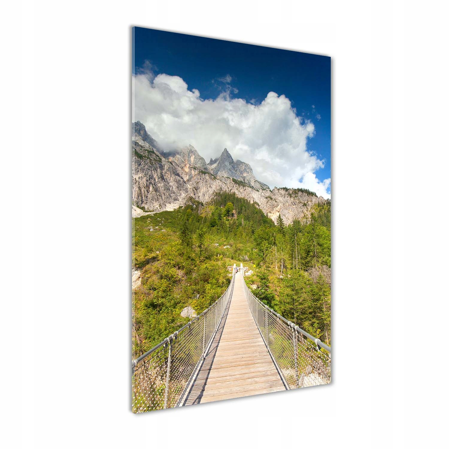 

Foto obraz szkło hartowane Most wiszący 60x120 cm