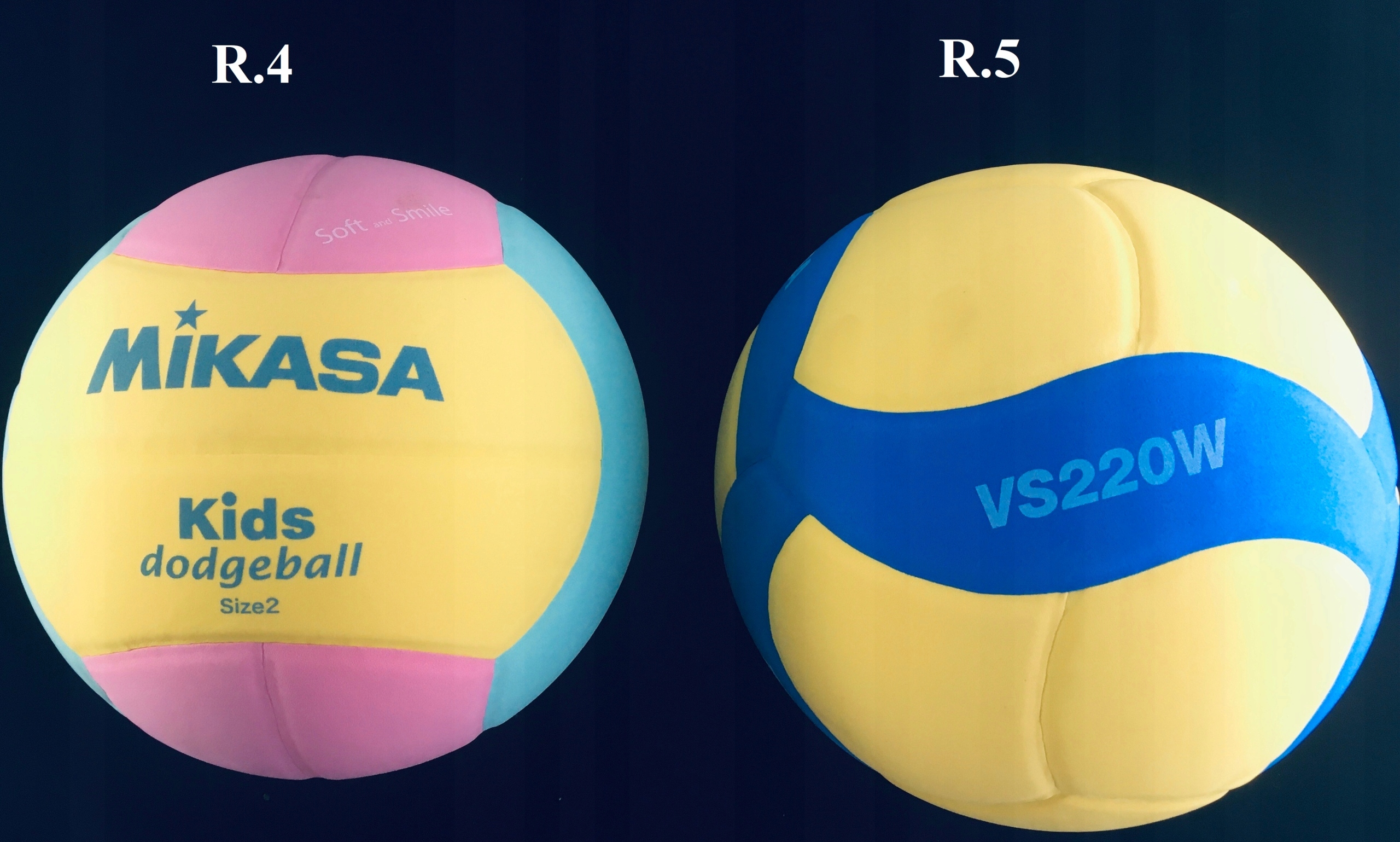 MIKASA DS20 DO MINI SIATKÓWKIr.4 DO ZBIJAKA Rozmiar 2