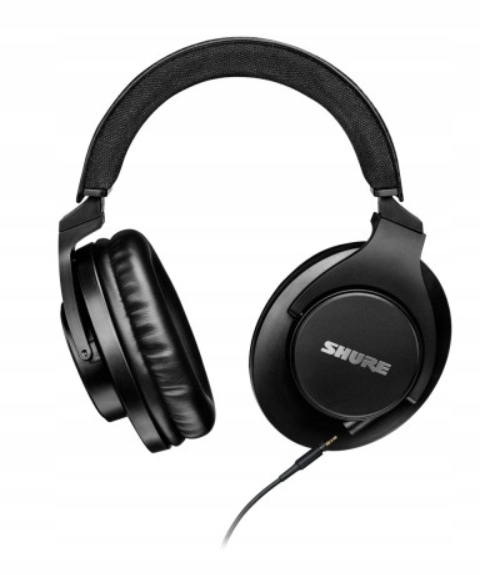 Shure SRH440A profesjonalne słuchawki studyjne zamknięte Srh 440