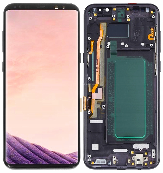 Oled displej pro Samsung Galaxy S8 Plus G955 G955F LCD displej Rámeček