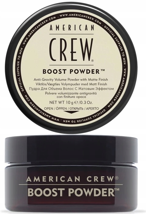 

American crew Boost Powder puder na objętość 10g