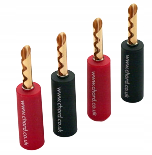 

Wtyki Bananowe Zestaw Chord Plug Grub Screw 4SZT.