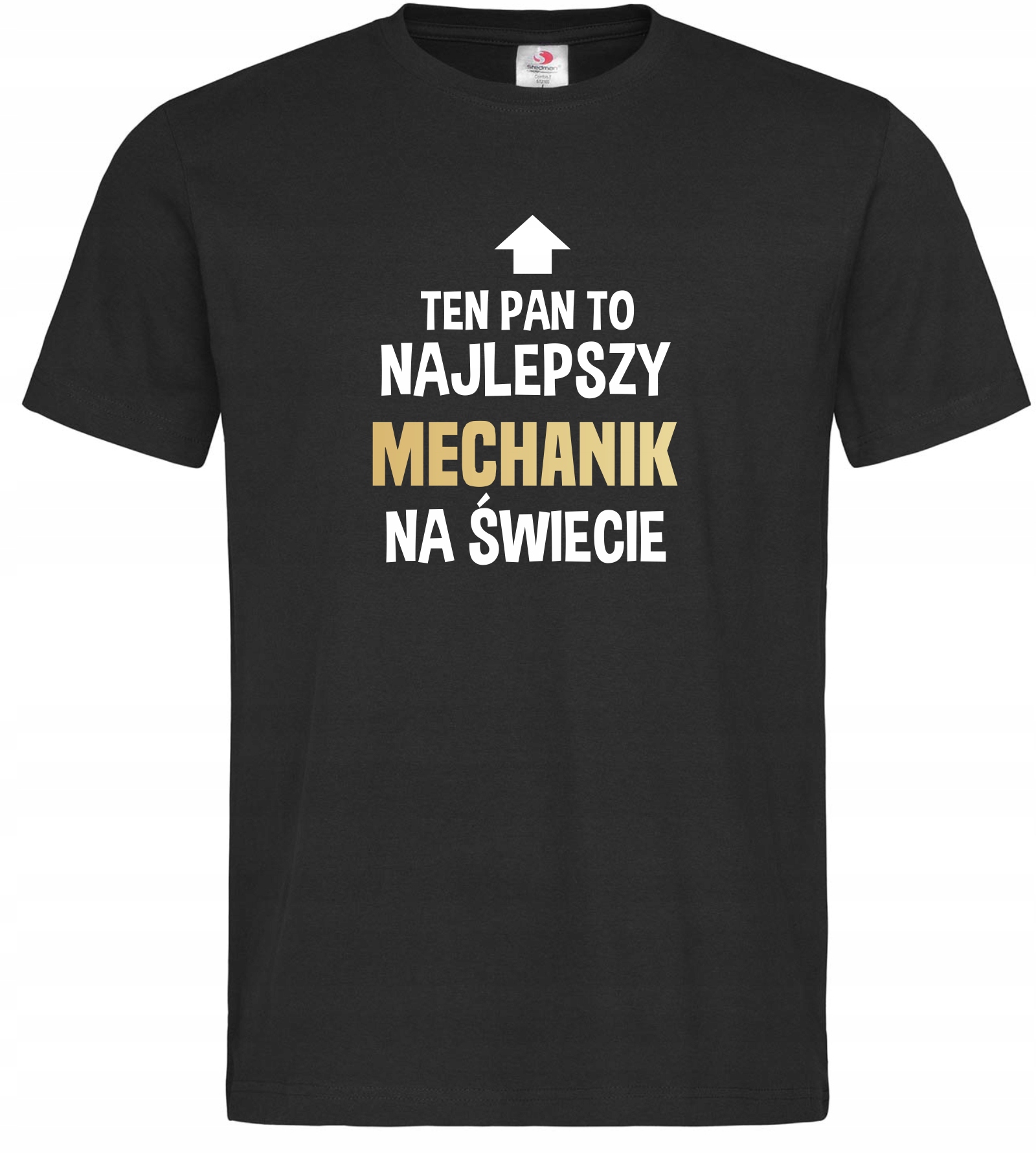 

koszulka Najlepszy Mechanik z zabawnym nadrukiem L