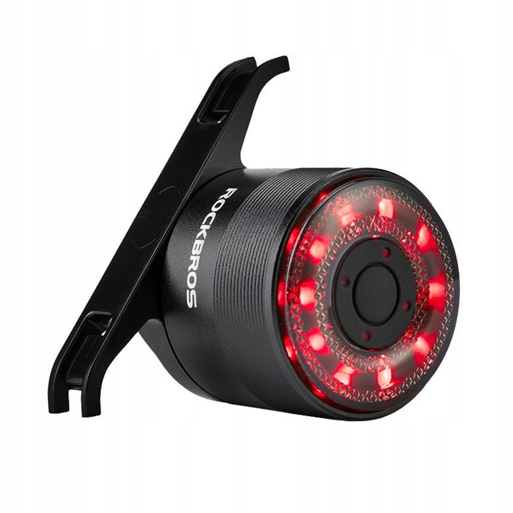 Lampka rowerowa tylna Q1 Led Strobe kabel Usb-c Usb-a czarn