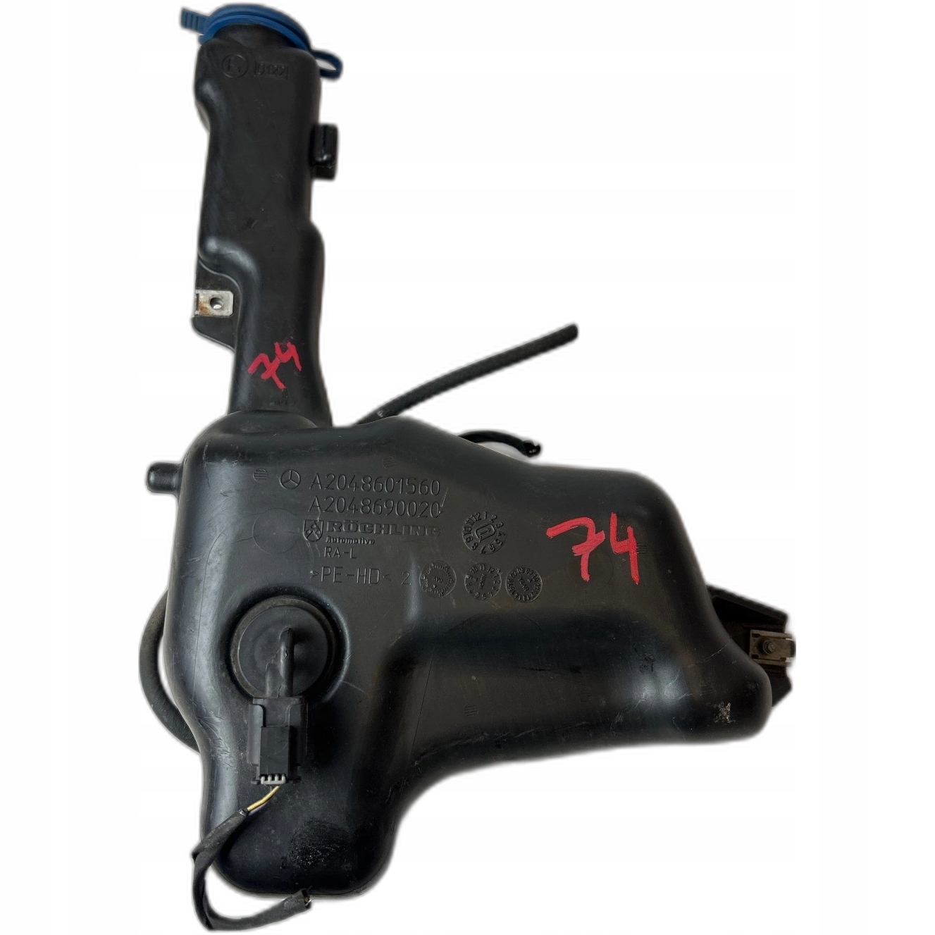 washer fluid tank pump Mercedes W204 C klasa