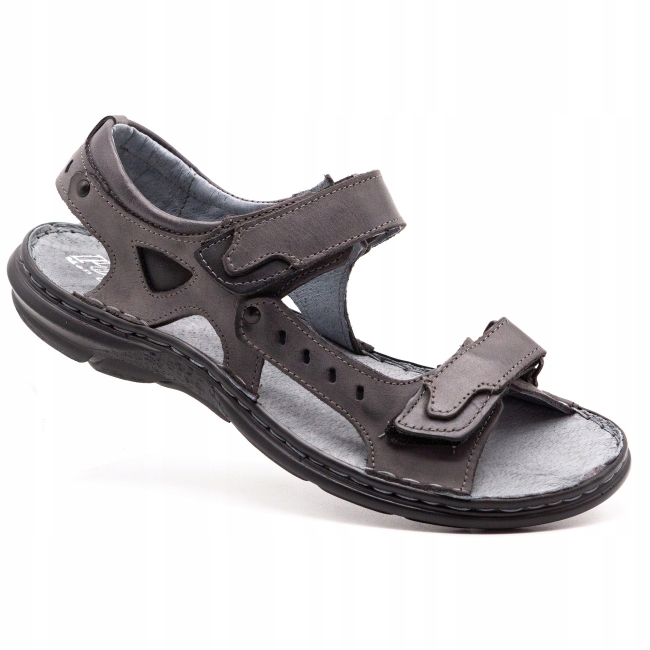 

Buty Olivier Sandały Skóra Casual 277 Szary 41