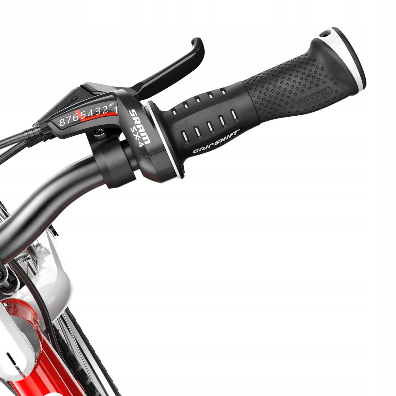 Rower Woom 6, szary, 26" Płeć produkt uniseks