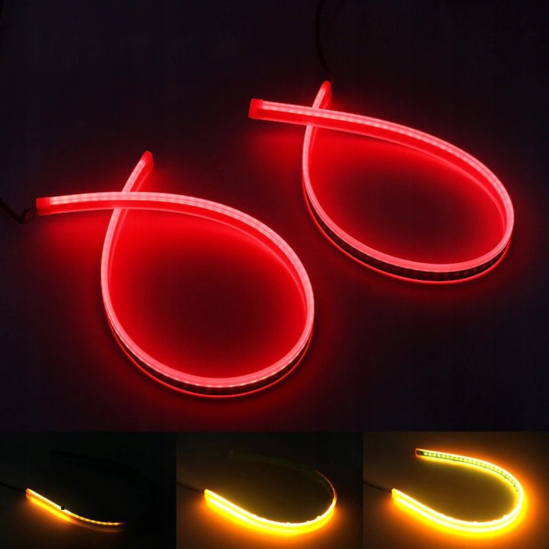 PLYWAJACY KIERUNKOWSKAZ CZERWONE SWIATLO LED STOP Shape longitudinal