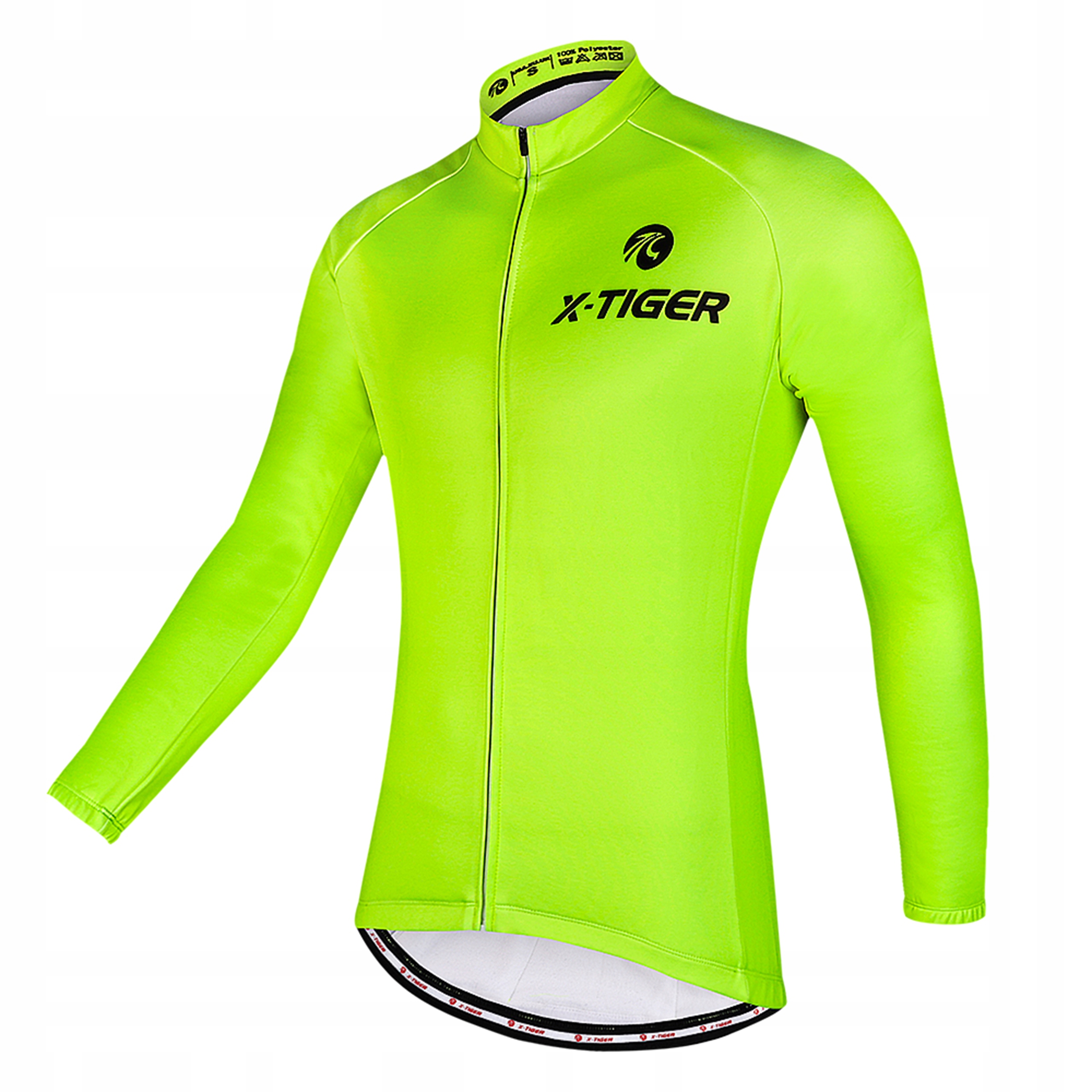 Bluza Rowerowa Kolarska Męska Ocieplana Na Wiosnę Dobra Aerodynamika Pro L