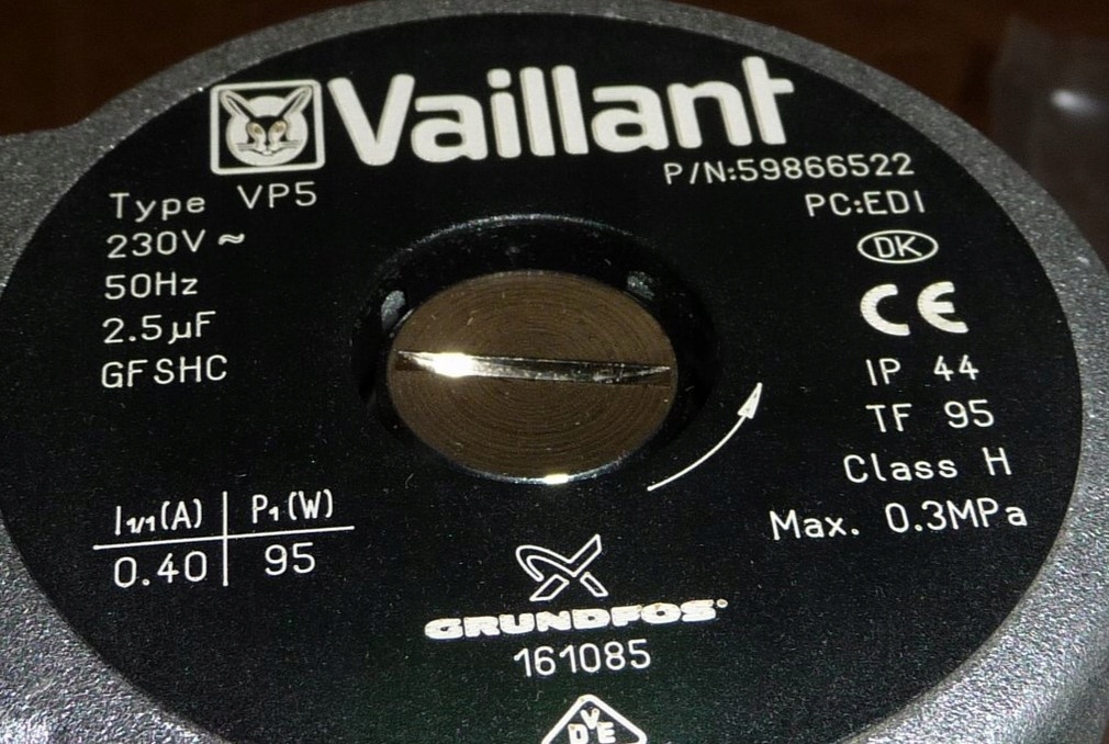 PP40 Pompa Vaillant 161085 Grundfos VP5 59866522 Marka Grundfos