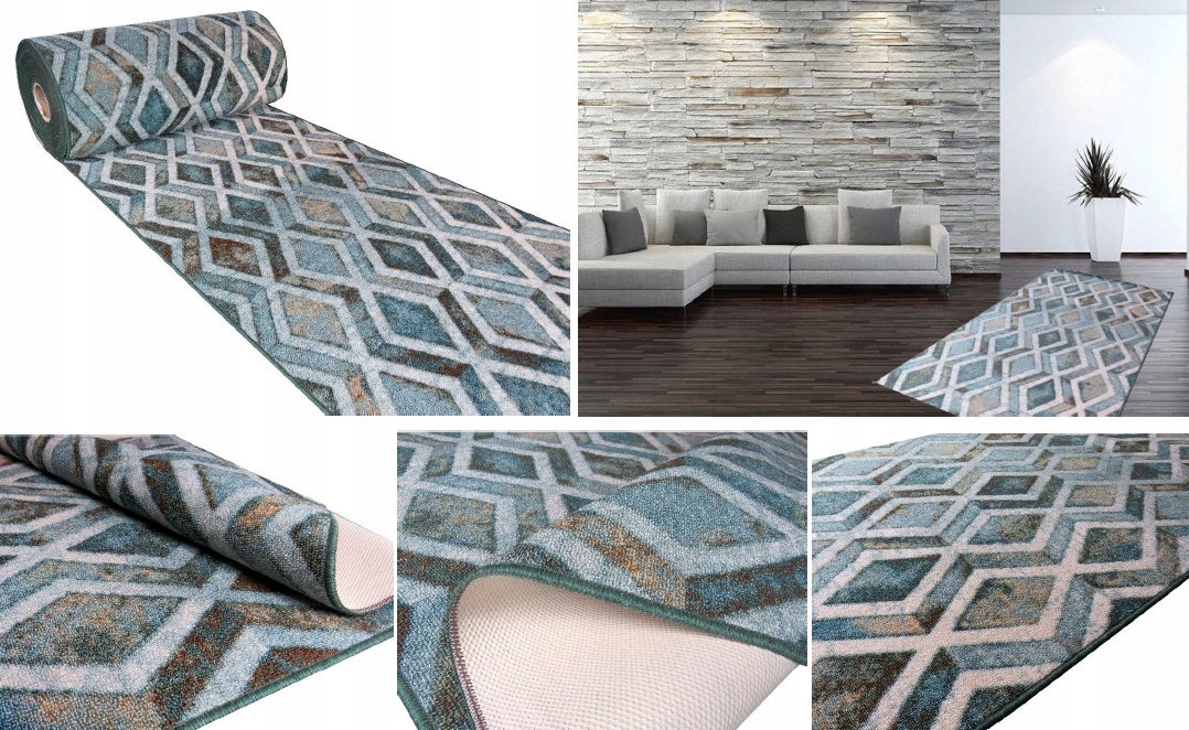 CHODNIK NA ŻELU CHODNIKI PODGUMOWANE 80cm NA WYMIAR ANTYPOŚLIZGOWE TURECKIE Typ na metry