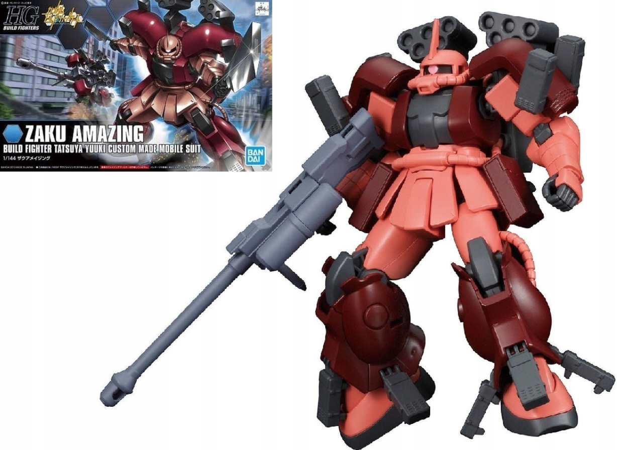 Gundam Hgbf 1/144 Zaku Amazing Model stavebnice