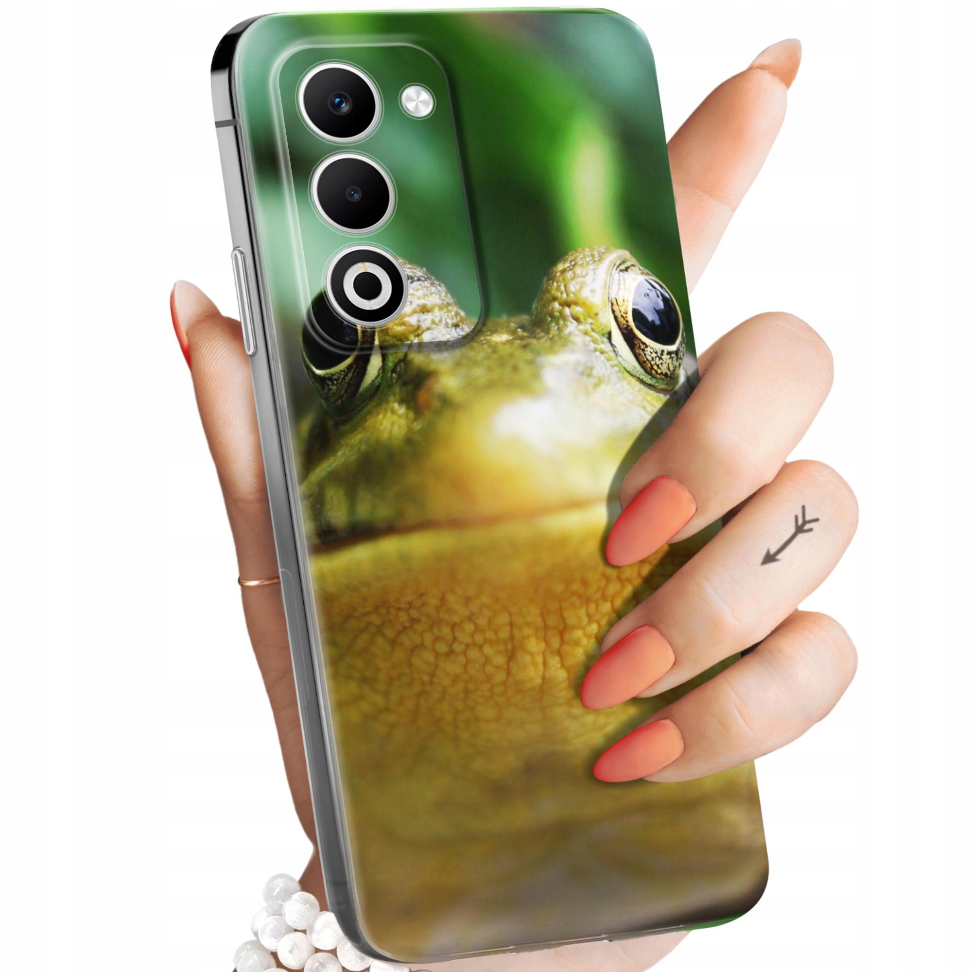 Etui Do Oppo A5 5G Żabka Żaba Frog Obudowa Pokrowiec Case