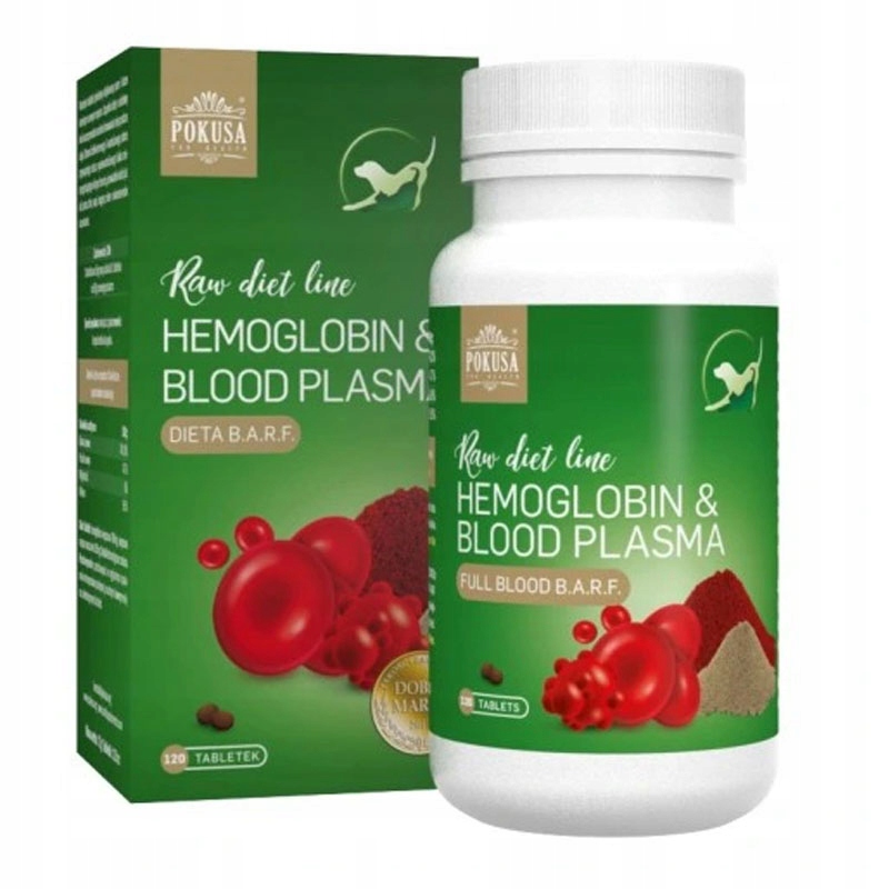 POKUSA RAWDIETLINE - HEMOGLOBINA I OSOCZE 120 TABS ANEMIA UTRATA KRWI