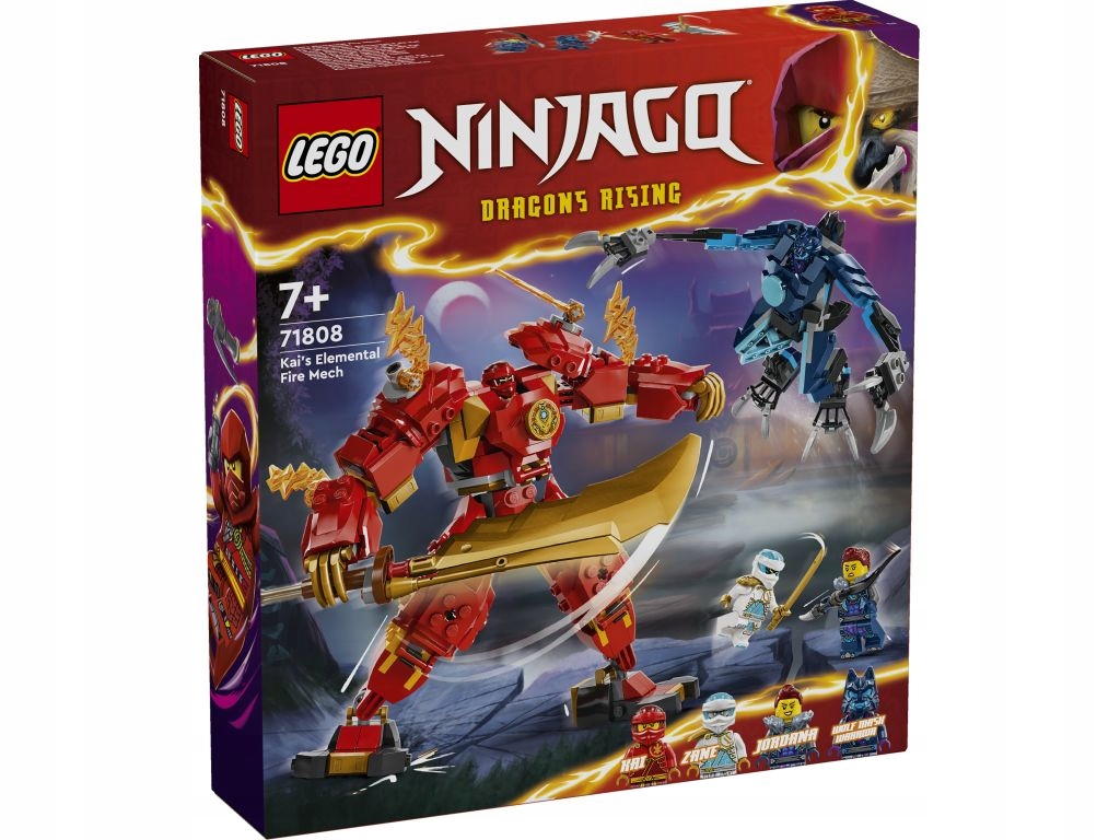 Lego 71808 Ninjago Mech ohnivého živlu Kaiova