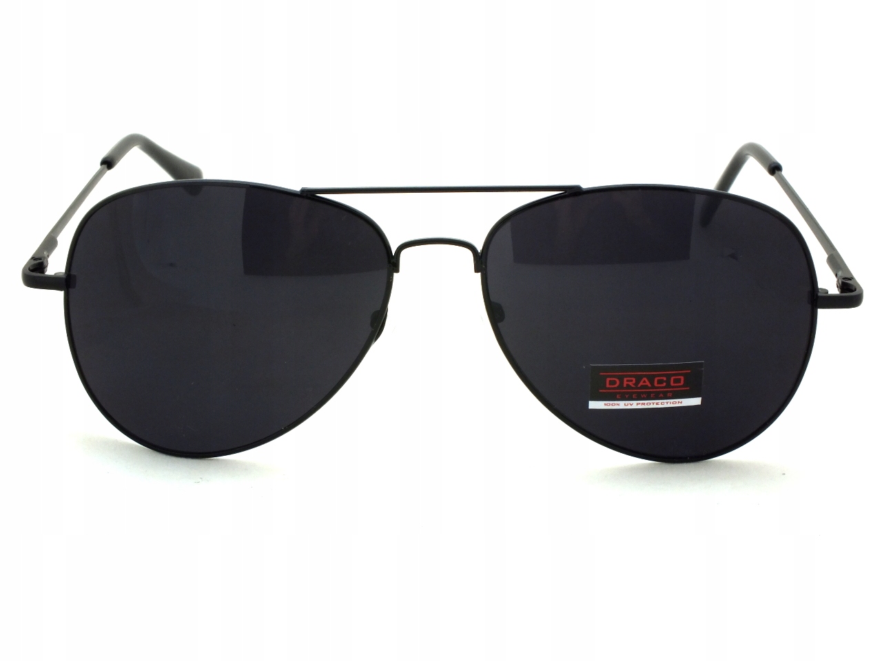 Okulary Słoneczne na Rower Pilotki Czarne Metalowe Rodzaj okulary rowerowe