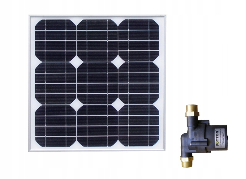 Zestaw solarny autonomiczny do podgrzewania basenów