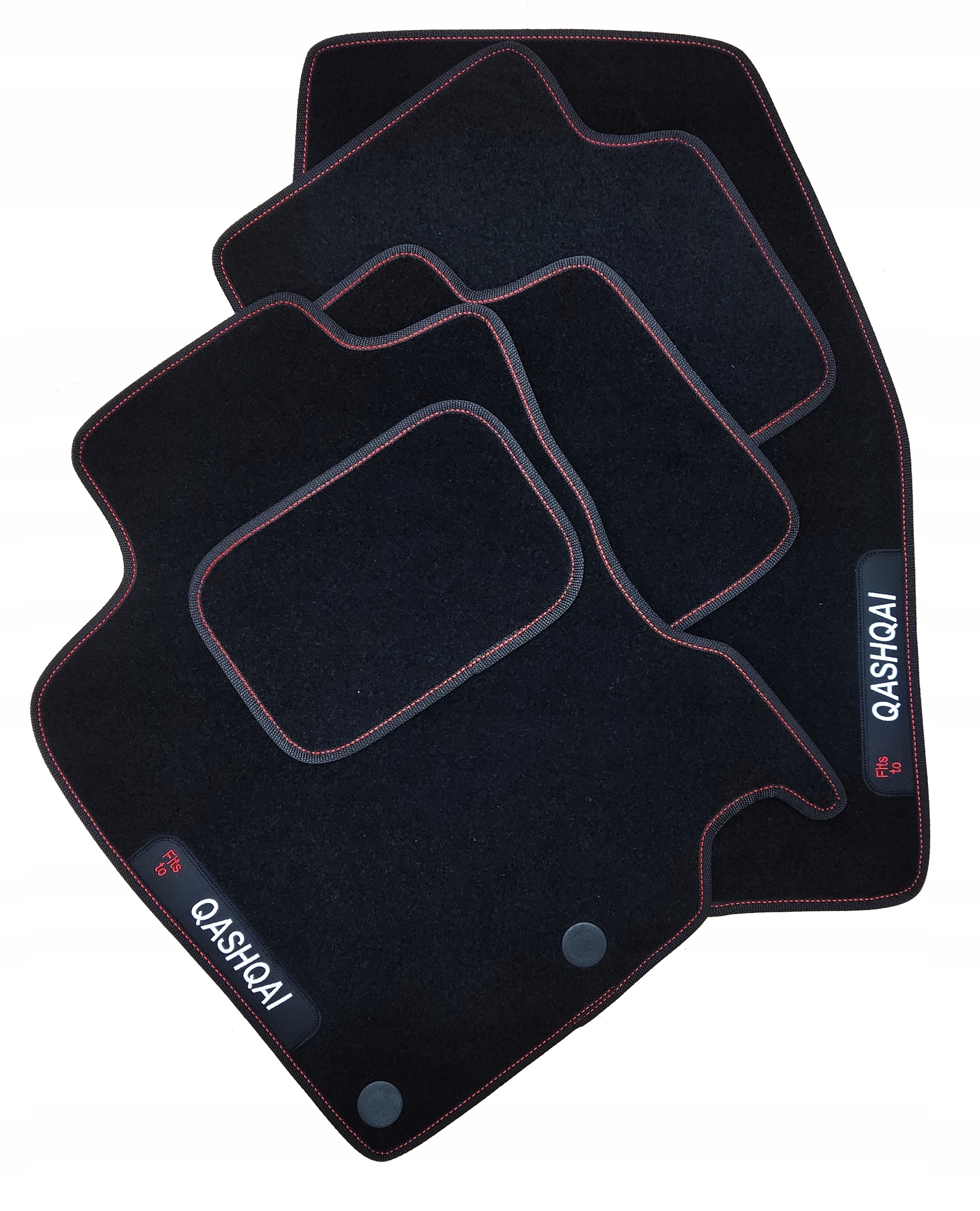 NISSAN QASHQAI II 13-20 автомобільні килимки з вишивкою