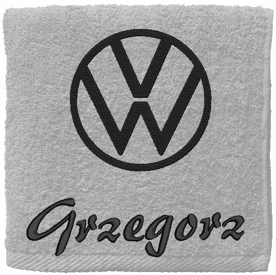 

Ręcznik z Imieniem Haftowany 70x140cm Volkswagen