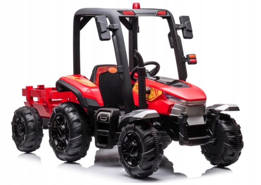 Traktor na akumulator BLT-206 czerwony pojazd elektryczny zabawka dla dziec