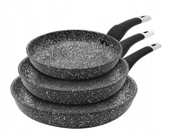 

Zestaw 3 Patelni Ceramicznych 20/24/28 Indukcja