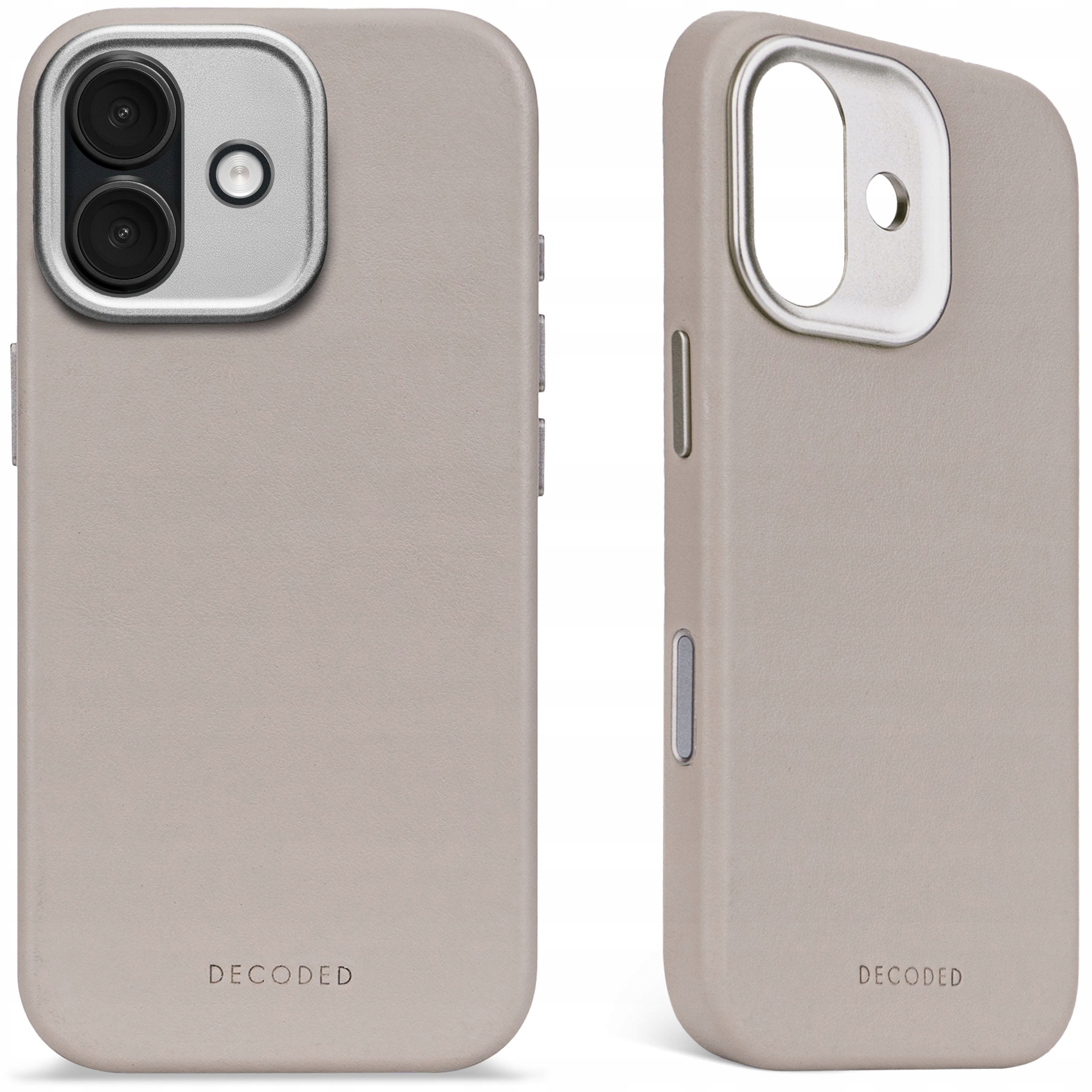 Decoded Leather Case Pouzdro Kožené s MagSafe pro iPhone 17 Kryt Pouzdro