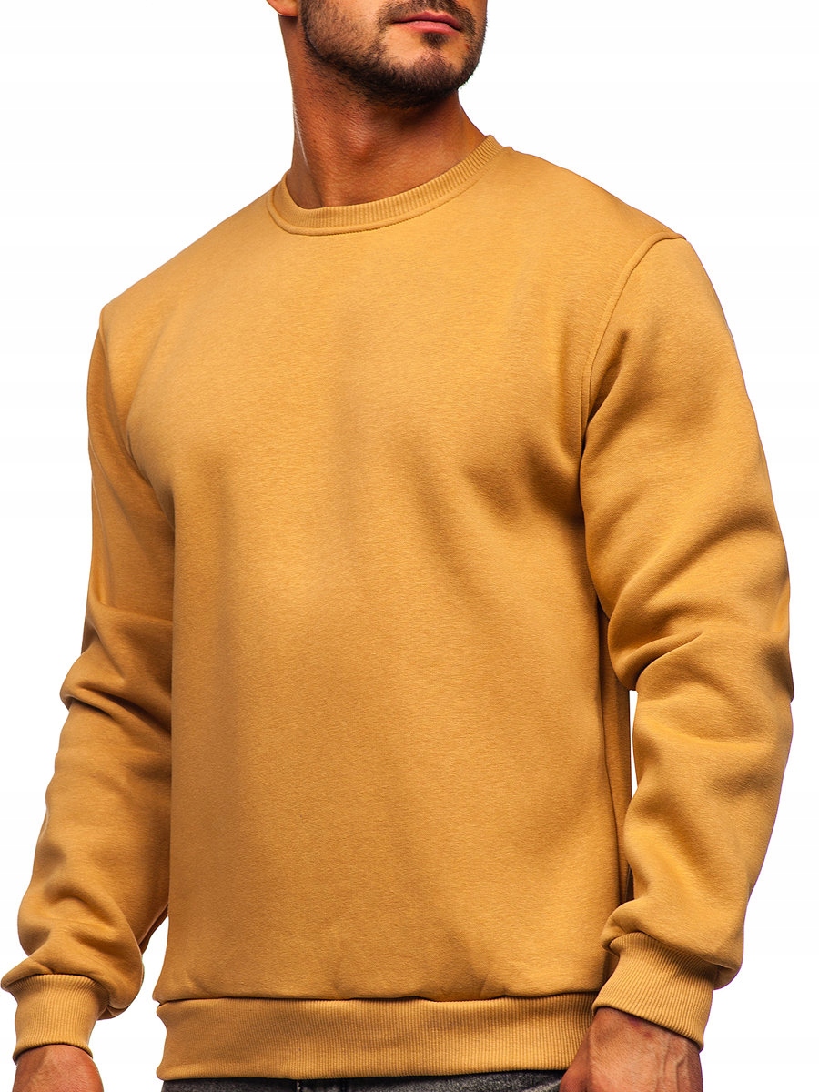

Bluza Gładka Bez Kaptura Brązowa 2001 Rozmiar_xl