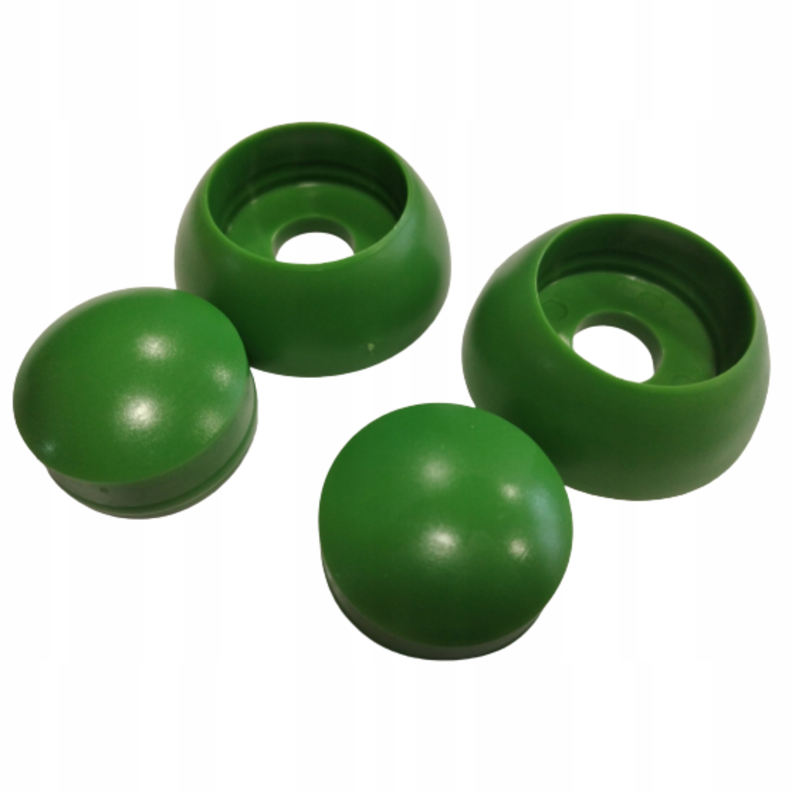 Záslepka kryt šrouby dvoudílná M8 Zelená 50 Ks