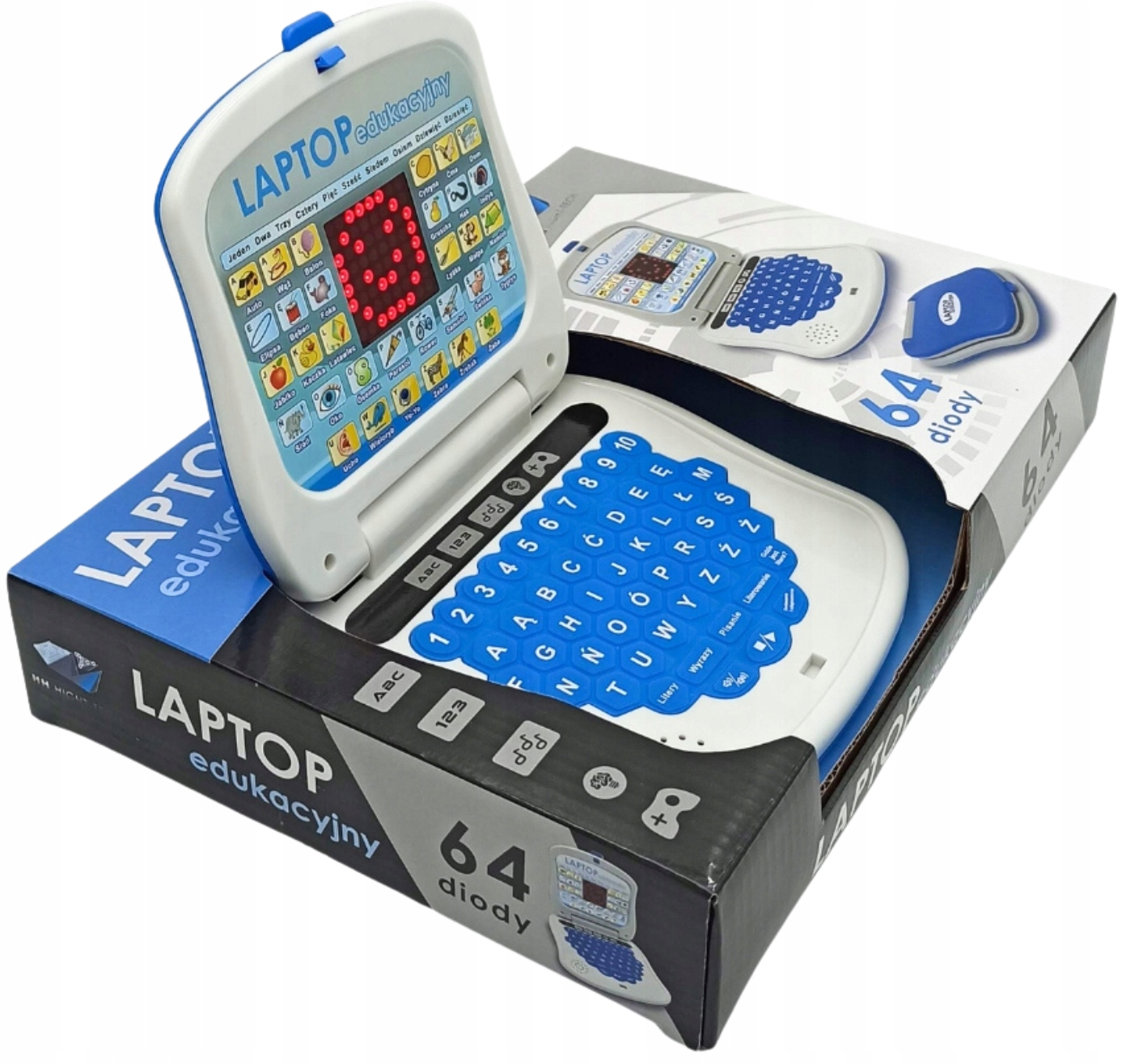 

Laptop Edukacyjny Dla Dzieci Ekran Led Wersja Pl