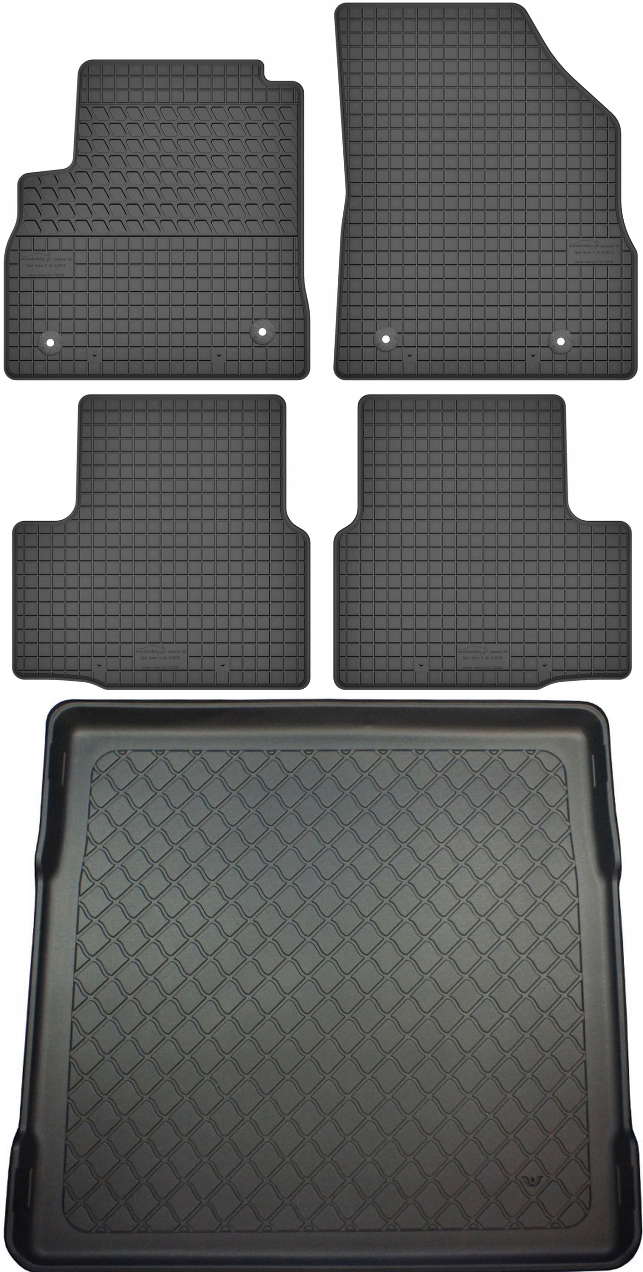 Opel Astra V K Kombi 2016 Koberce s rohožou