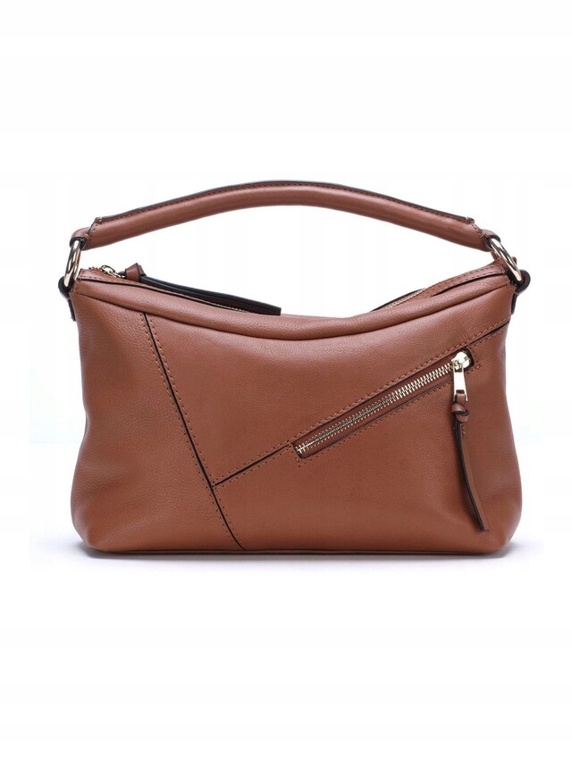 Kožená kabelka přes rameno 100 % kůže 19 x 30 x 9 cm Mint Velvet