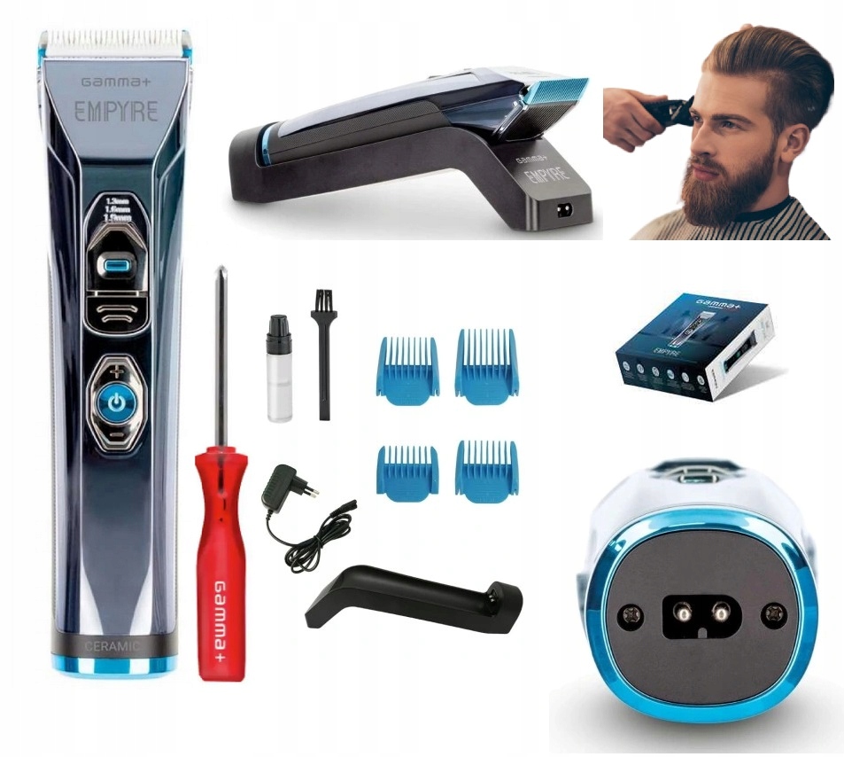 Maszynka do strzyżenia Włosów Gamma Piu Empyre Bezprzewodowa Profesjonalna