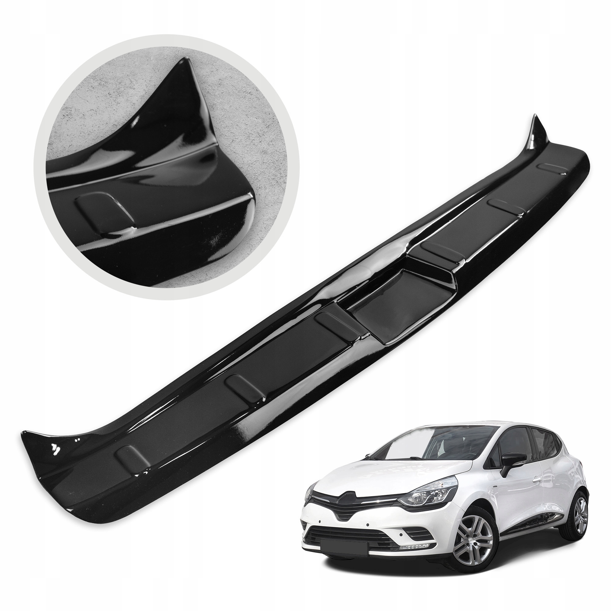 Ochranná lišta kryt na zadný nárazník pre Renault Clio IV 2012-2020