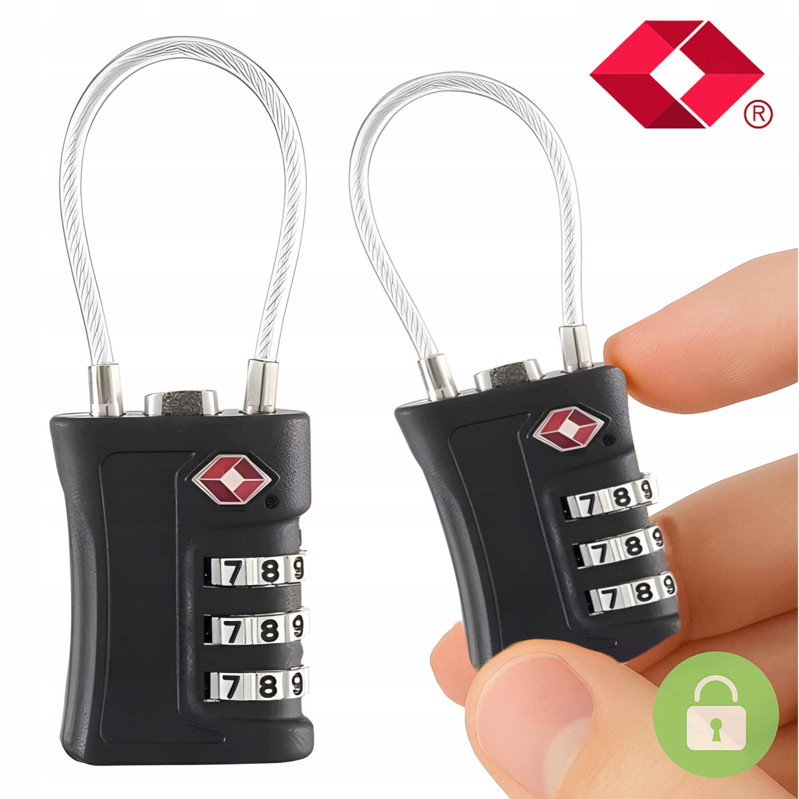 Kłódka Na Szyfr Wodoodporna Do Walizki Bagażu Zamek Szyfrowy Do Furtki Tsa