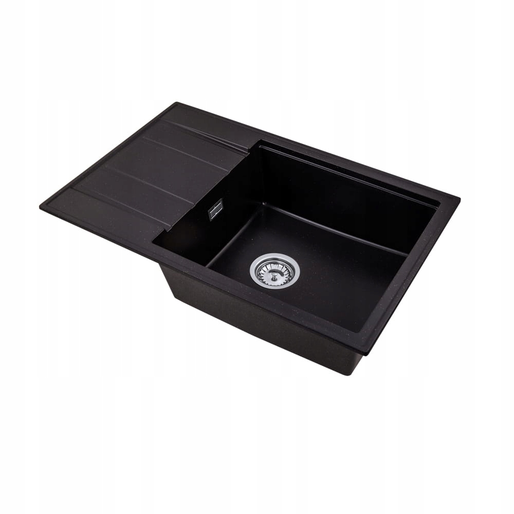 Dřez Lavre 8010 černý s částečkami zlata