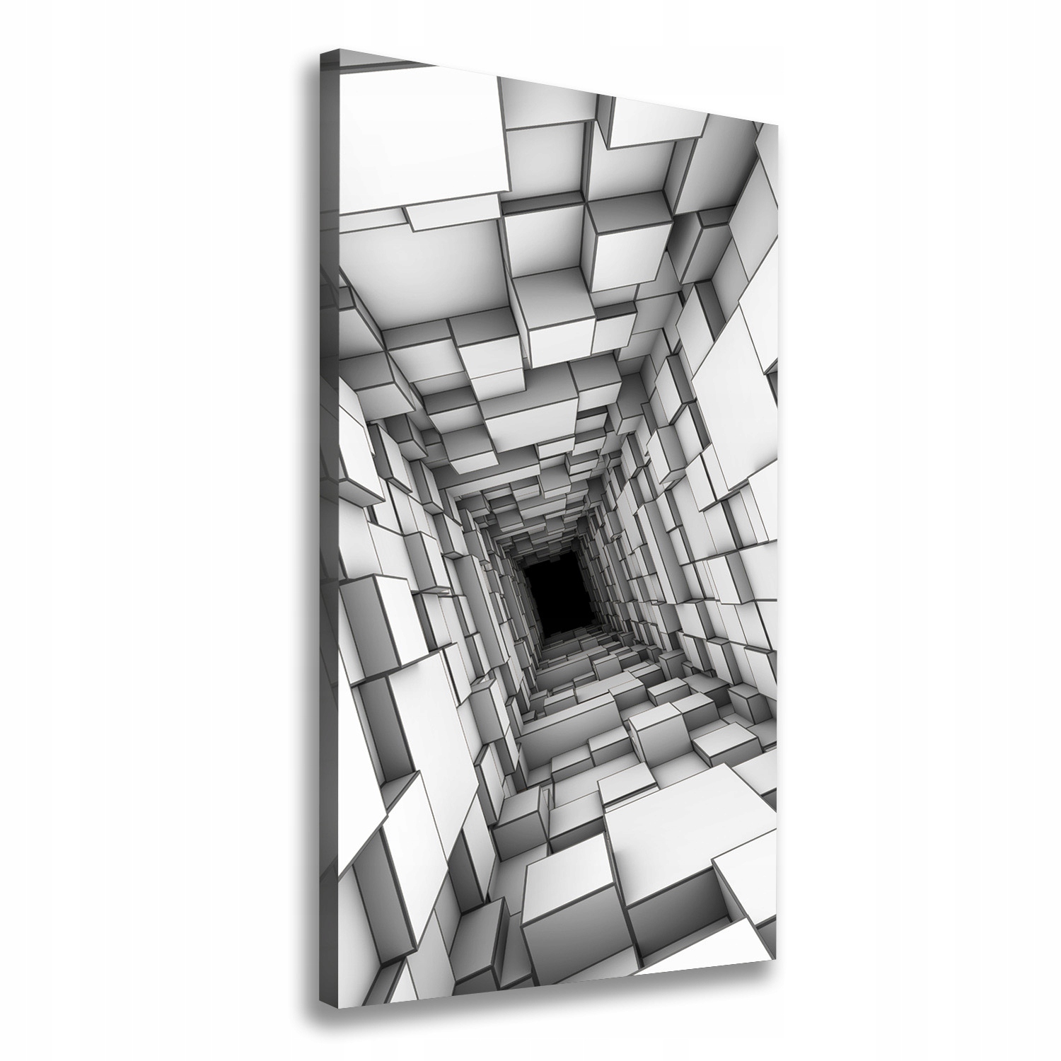 

Foto obraz na płótnie Tunel z sześcianów 70x140 cm