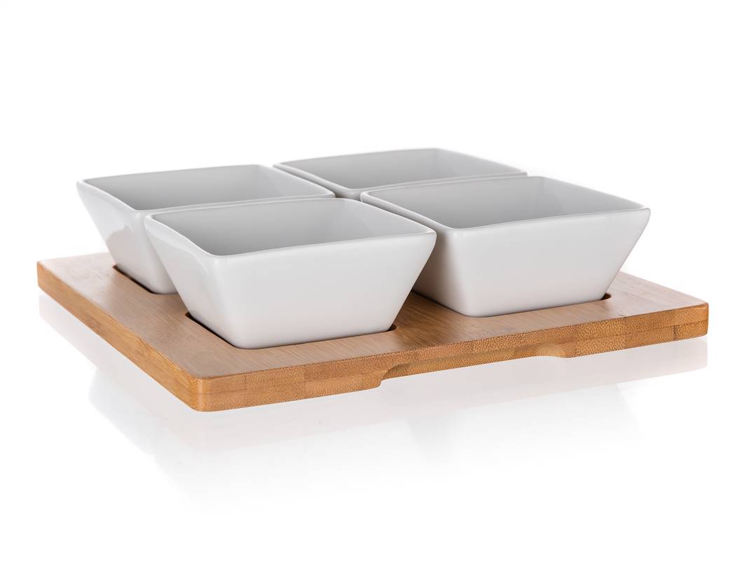 SALATERKA PÓŁMISEK KPLDO SERWOWANIA 20x20cm