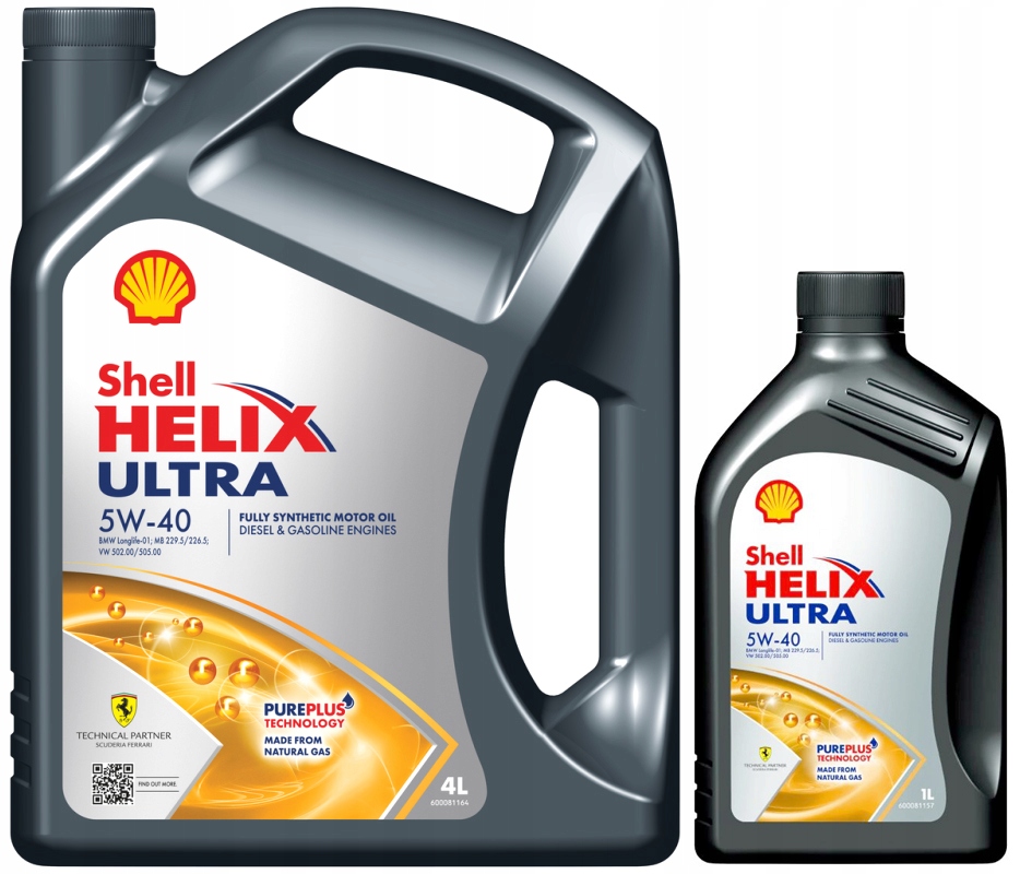 Olej Silnikowy Shell Helix Ultra 5W40 5L